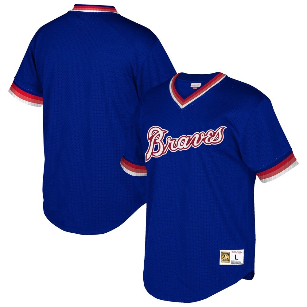 Mitchell & Ness Braves Mesh Jersey